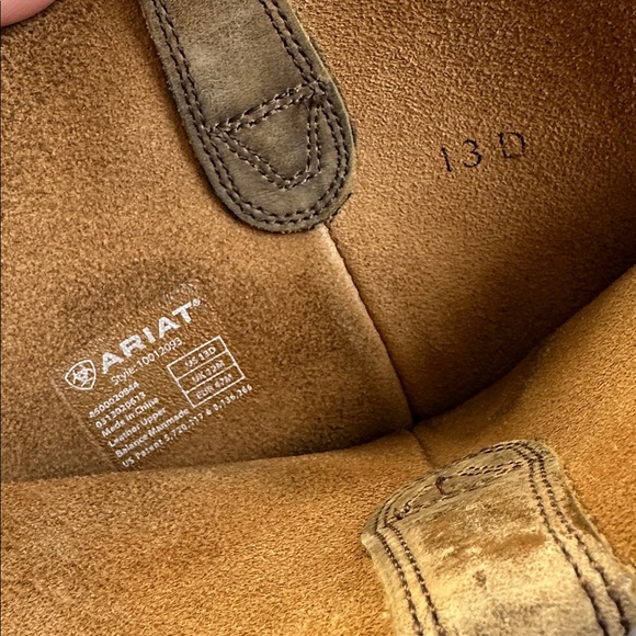 Ariat Brown and Tan Men's Boots - Picture 6 of 9